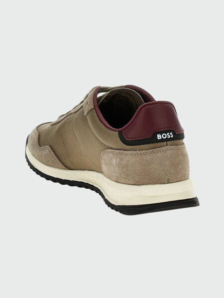BOSS Zapatillas Zayn Lowp Sdtx Gris