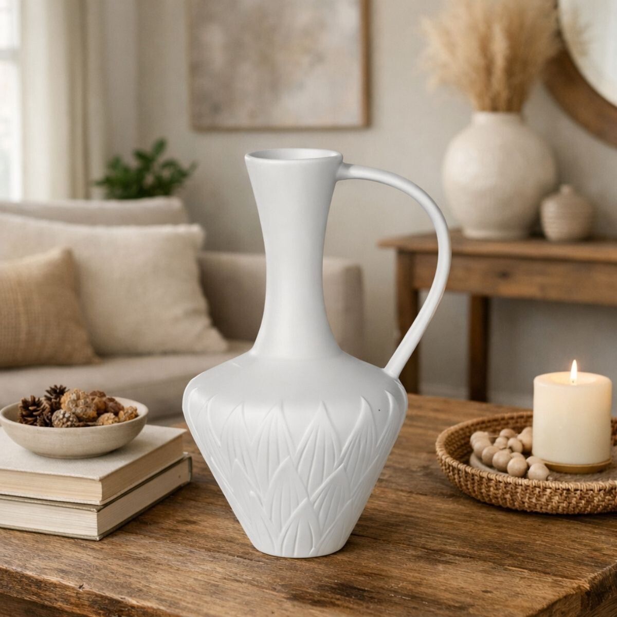 JARRON MAGNOLIA Blanco Small 