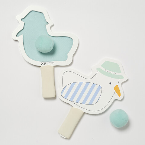 Paletas de playa con velcro para niños Sid the Seagull