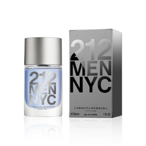 PERFUME CAROLINA HERRERA 212 NYV MEN EDT 30ML -(Hombre) Sin color