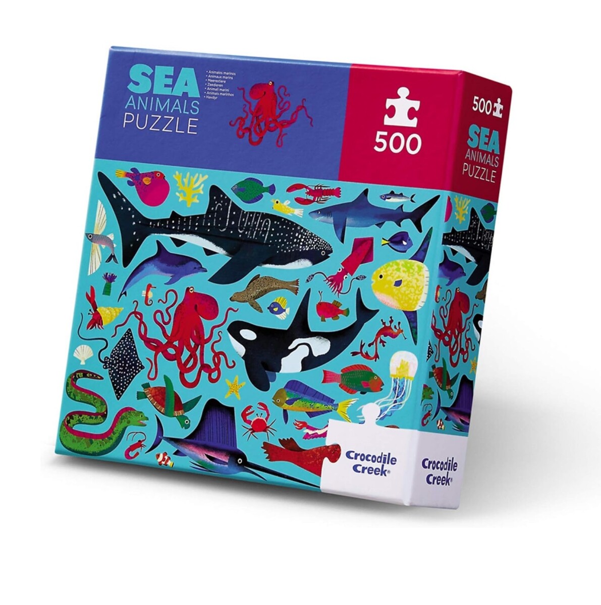 Puzzle 500 Piezas Animales Marinos Crocodile Creek 