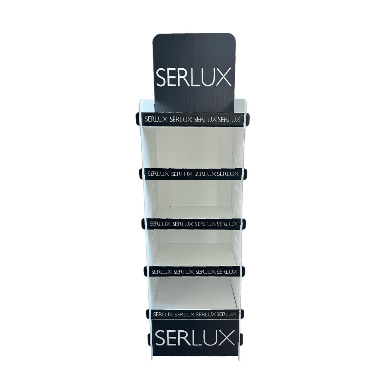 EXHIBIDOR 5 ESTANTES Exhibidor Serlux – 5 Estantes