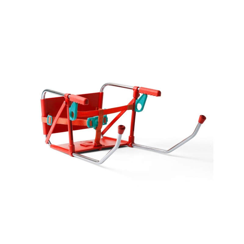 CLAKCHAIR Silla De Comer Plegable Para Bebés Clack Para Mesa +6 Meses Roja