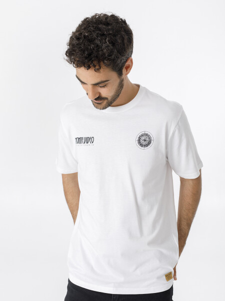 T-SHIRT MONTEVIDEO BLANCO