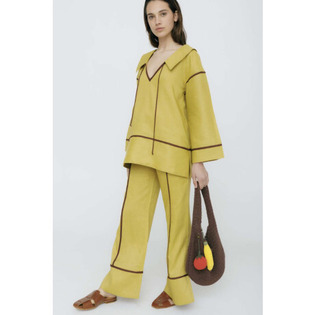 Pre Venta Pantalon Coco Pistacho