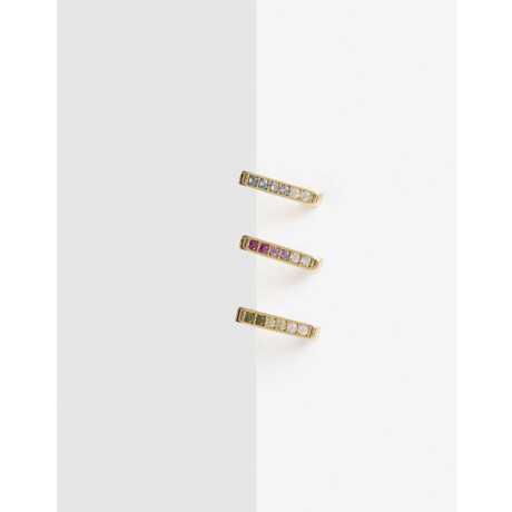 Earcuff Con Cubic Zirconia Dorado