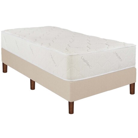 SOMMIER 1 1/2 PLAZA ESPUMA PLATINUM A