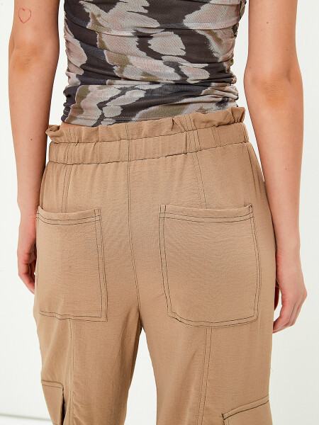 PANTALON PIPER TOSTADO