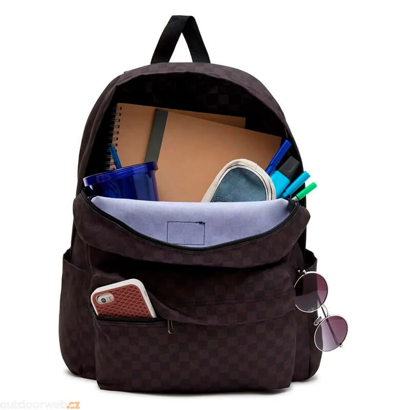 Classics - Vans - VANS MOCHILA Old Skool Check Backpac de Unisex - VN000H4XBA51 Negro