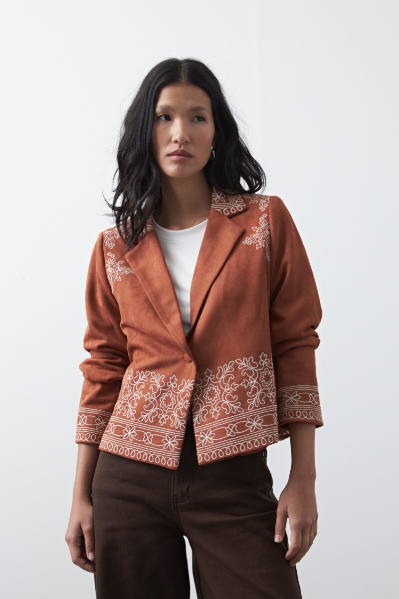 BLAZER LIRA Cognac