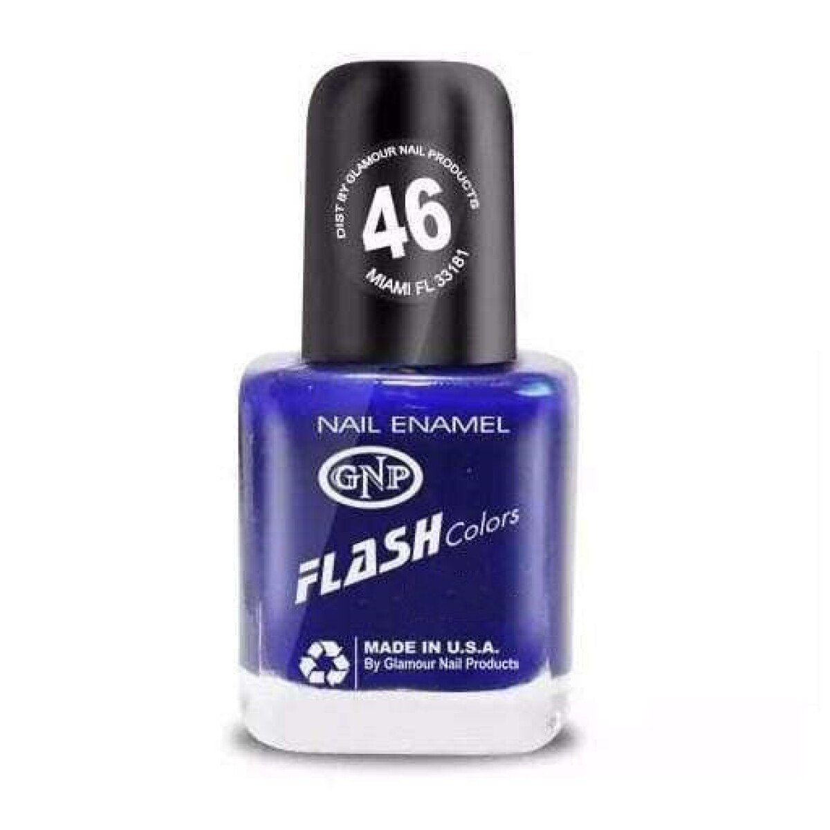 Esmalte de Uñas Cremoso Tono 46 Azul Intenso - GNP 