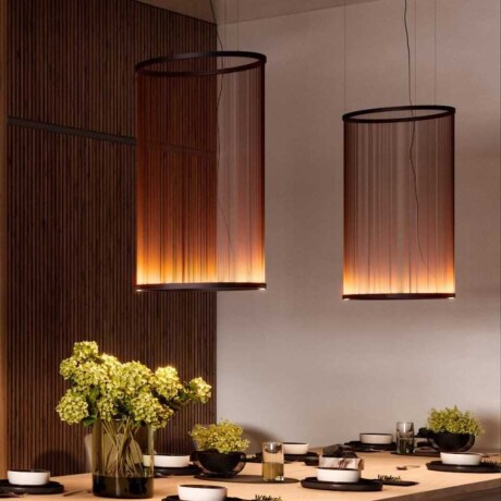 LUMINARIA DE TECHO CANNELE ROUND BORDEAUX - Medium