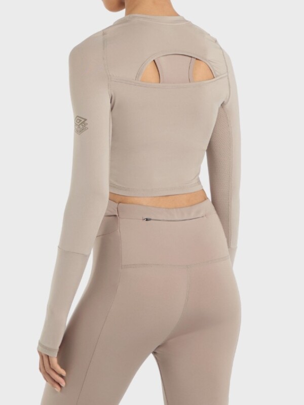 TOP PRO TRAINING CROPPED LS Umbro Mujer 00b