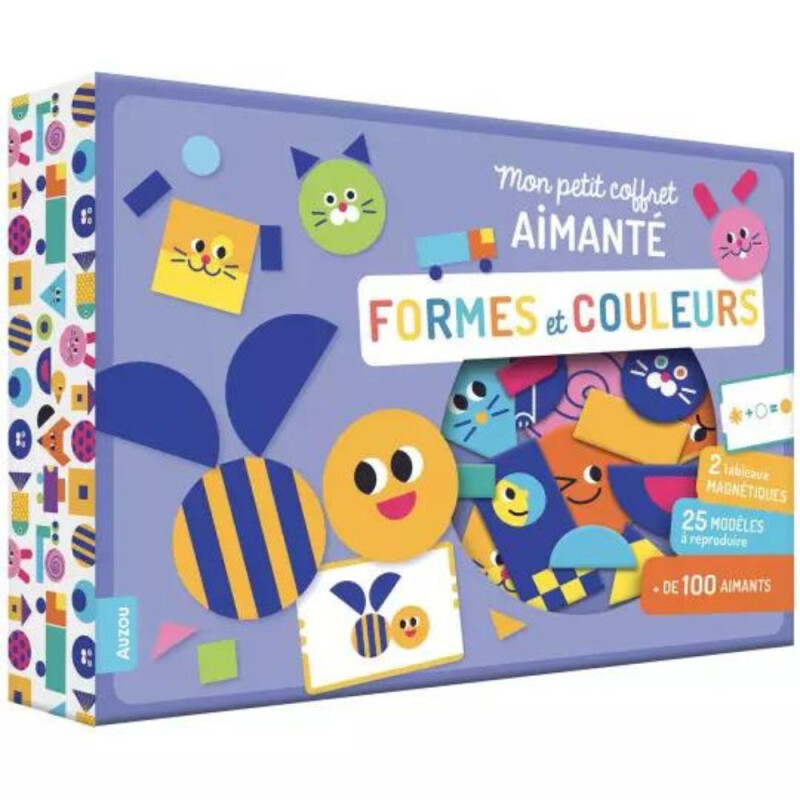 Caja imanes formas y colores - Auzou Unica