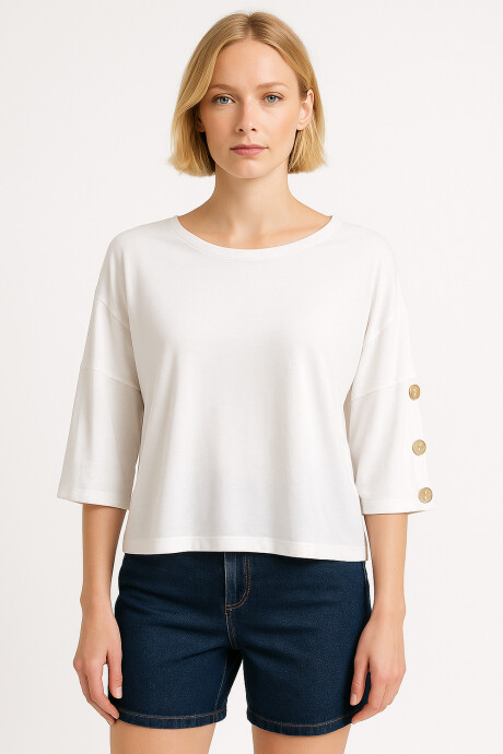 Remera Miky Blanco