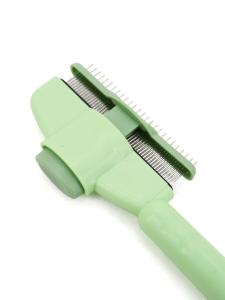 PEINE MASCOTAS GREEN VERDE