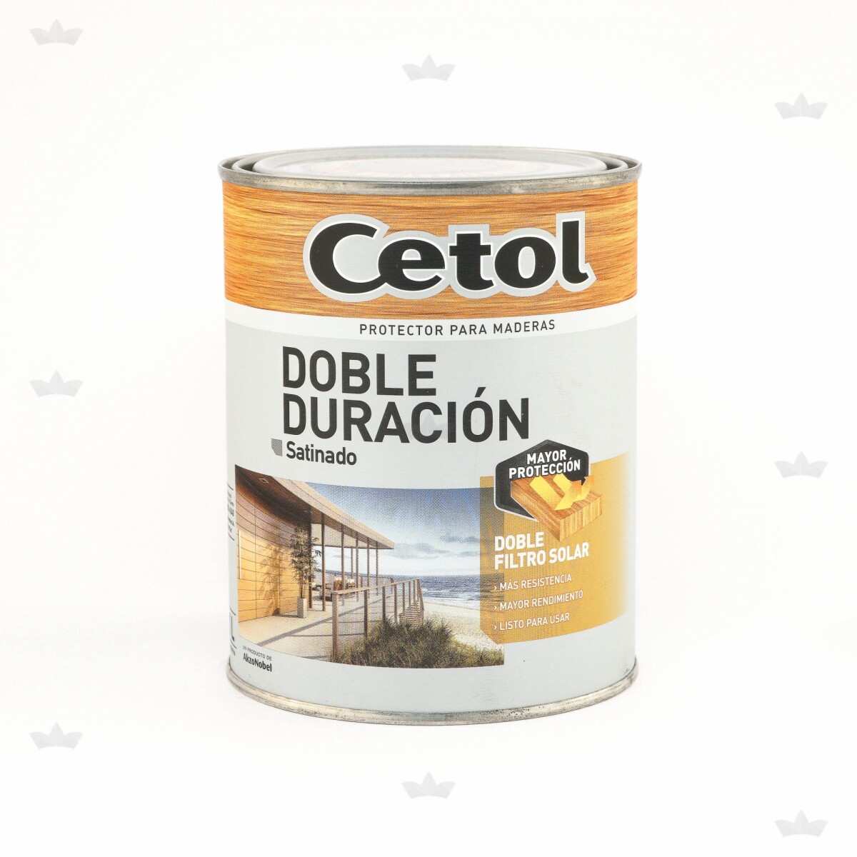 CETOL DOBLE DURACION SATINADO ROBLE CLARO - 1 LT. 