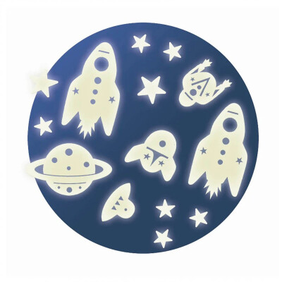 Sticker Luminosos Misión Espacial Sticker Luminosos Misión Espacial
