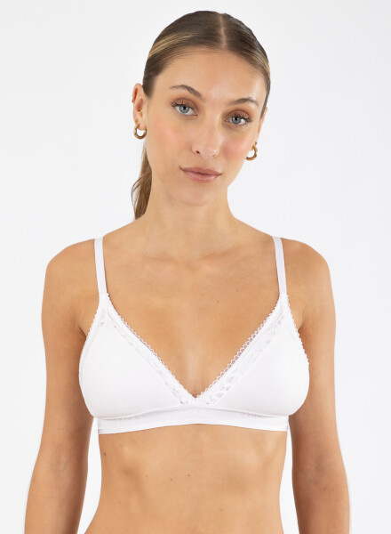 Bralet echo Blanco