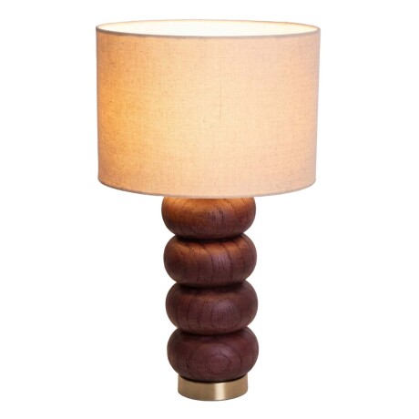 LÁMPARA DE MESA ML2591 MARRÓN RESINA ML259151