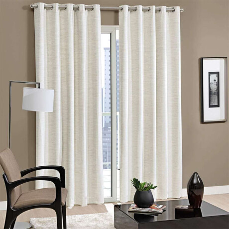 Pack x 2 Cortina Blackout Dohler Aneli 130 X 180 cm