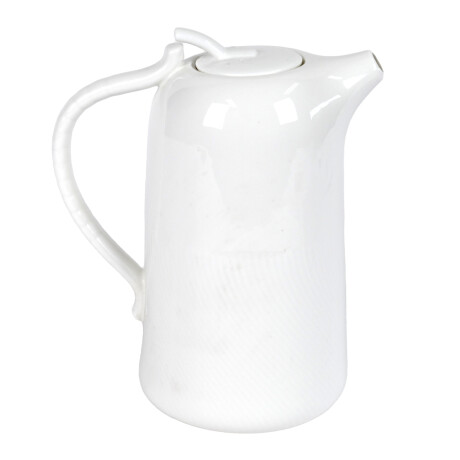 CAFETERA CERAMICA BLANCA ALTA TIPO TETERA CAFETERA CERAMICA BLANCA ALTA TIPO TETERA