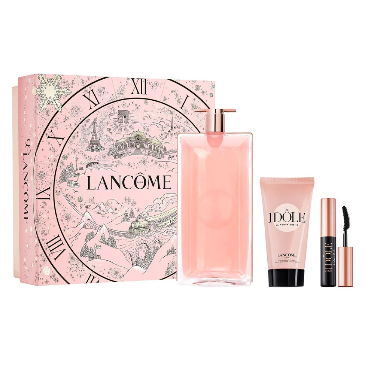 Set Idole Edp 100 Ml. + Crema 50 Ml. + Mini Lash Idole 2 Ml. 