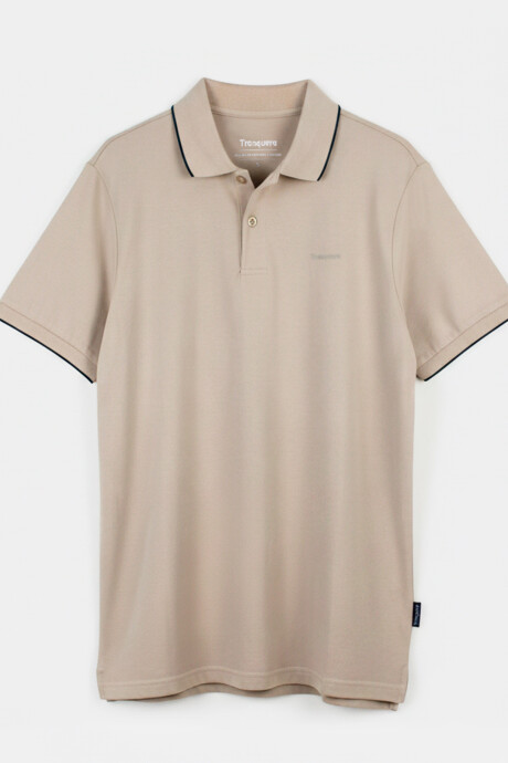 Remera Polo Tranquera Beige