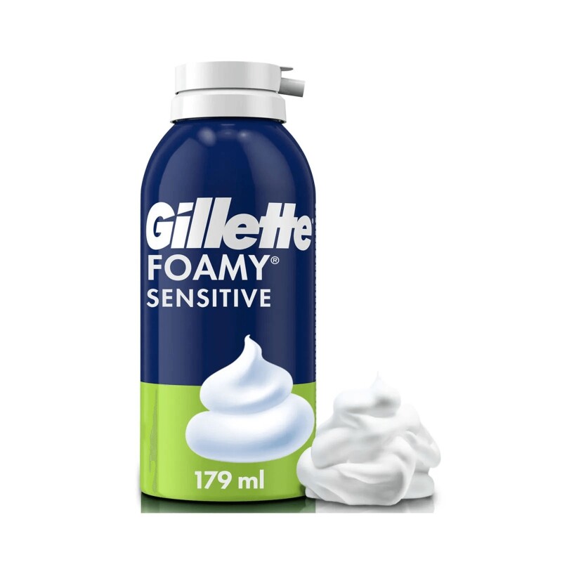 GILLETTE FOAMY 175ML SENSITIVE Gillette Foamy 175ml Sensitive