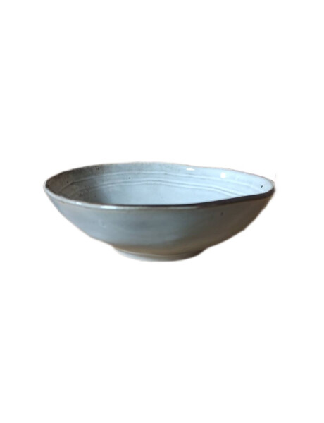 BOWL D15x5CM BLANCO BORDE GRIS BOWL D15x5CM BLANCO BORDE GRIS