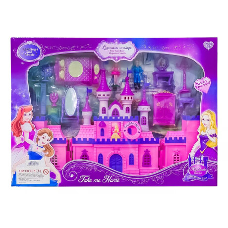 Castillo De Princesa C/ Luz Y Música De Juguete Castillo De Princesa C/ Luz Y Música De Juguete