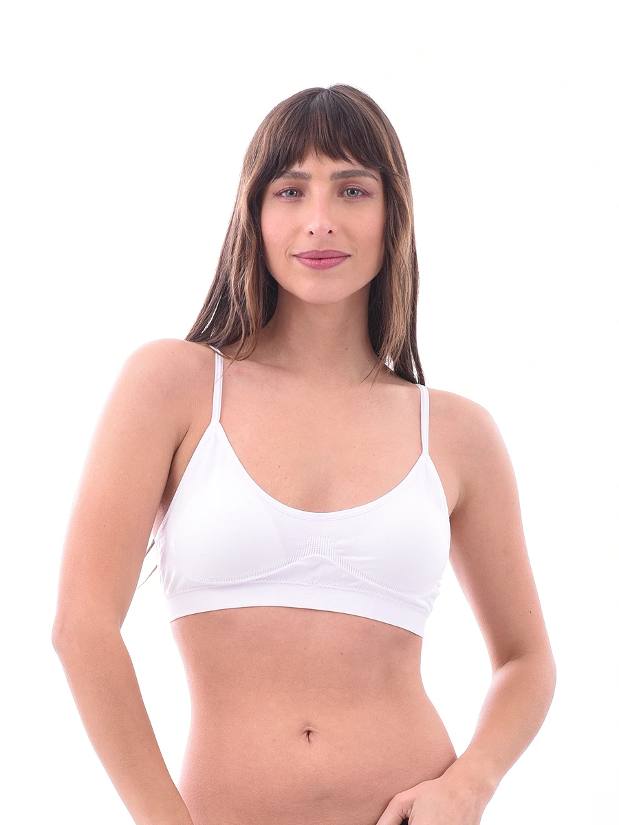 TOP BÁSICO SEAMLESS - BLANCO 