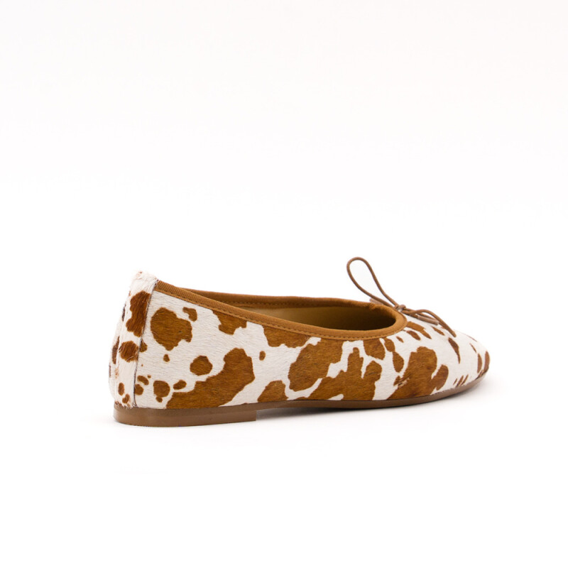 Chatita PELO VACA TAN/BEGE TAN