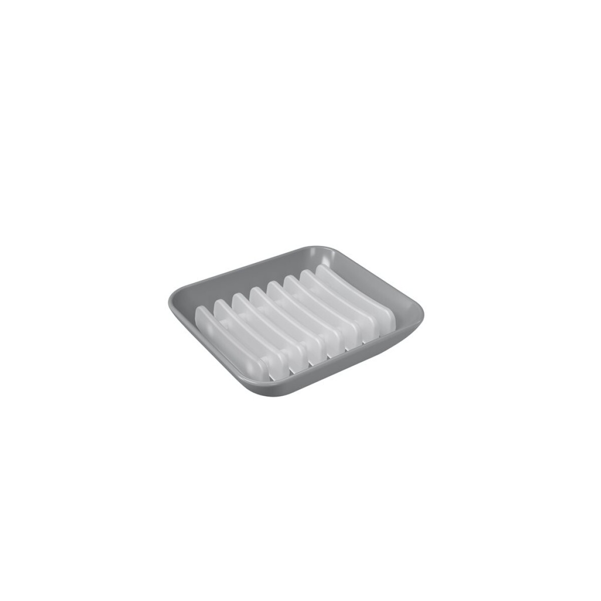 JABONERA PLASTICO GRIS COZA 