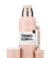 Termo Slim 750Ml. Con Base Silicona Rosado