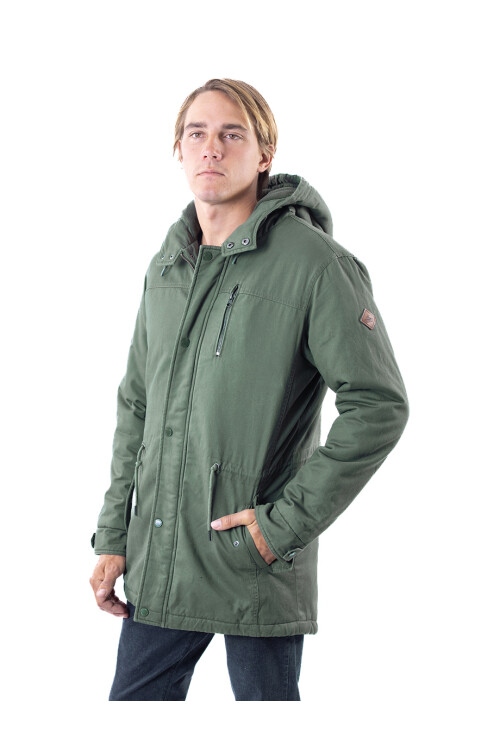Campera O'Neill Parka Aggro Verde Militar