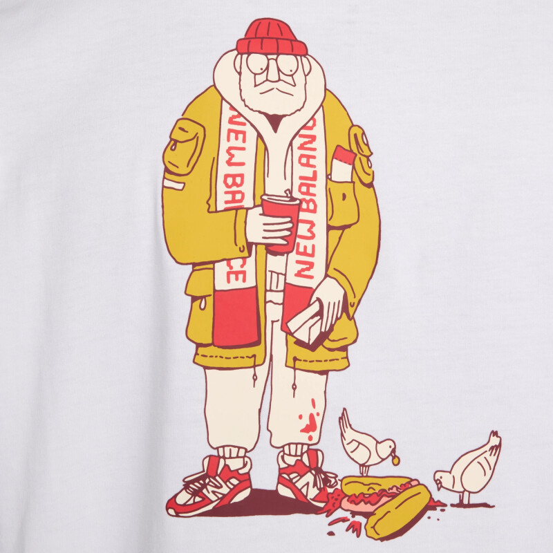 Remera T-Shirt NEW BALANCE Hombre MT53931WT Blanco