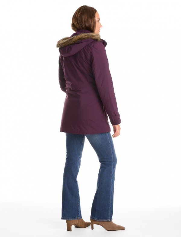 Gabardina Impermeable & Forro Termico VIOLETA