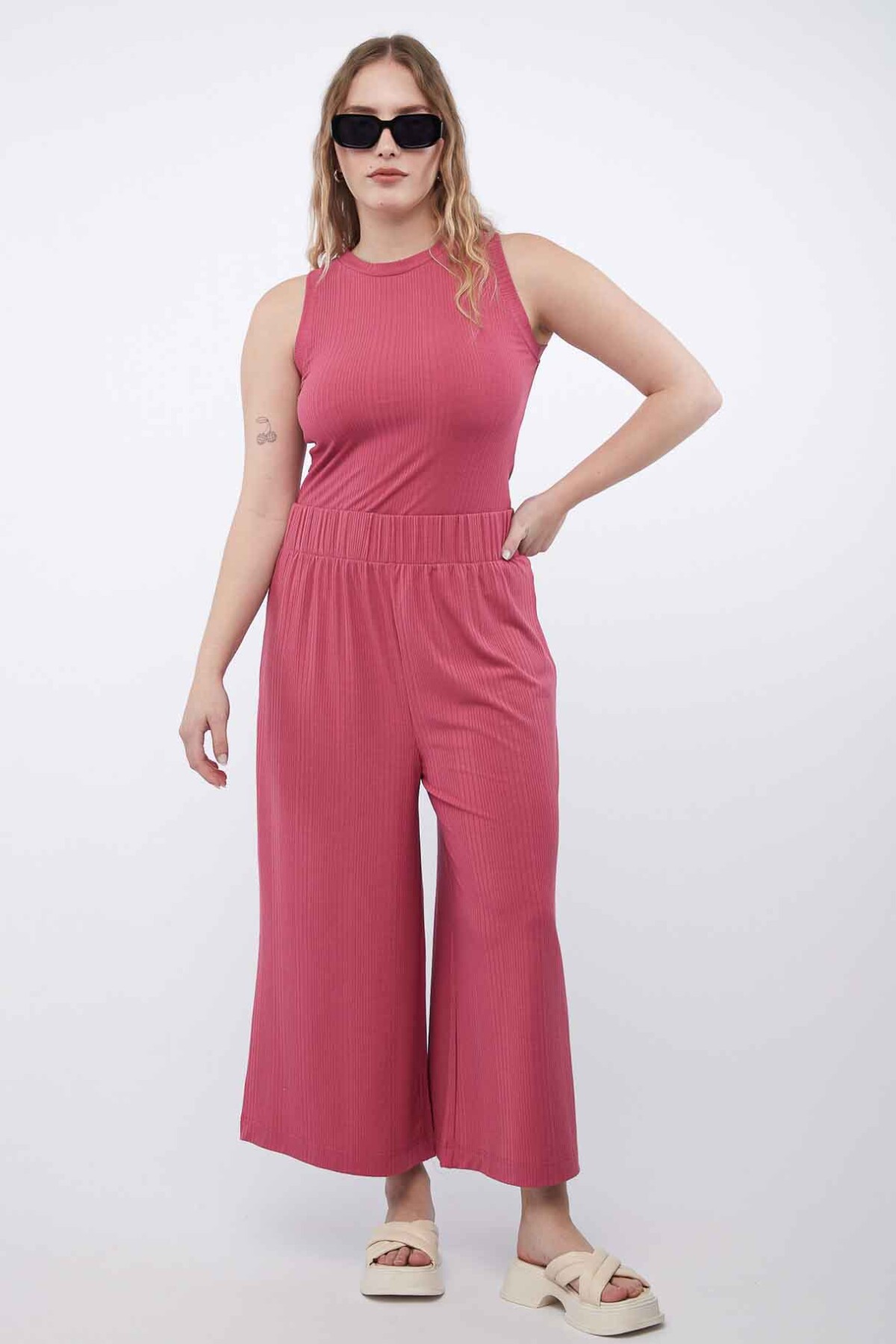 Pantalón Joanne Rosa Tostado