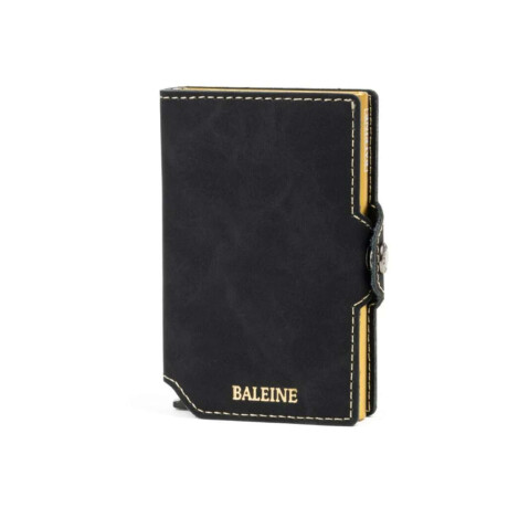Billetera Baleine Kansas Golden Black