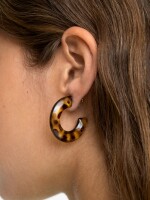 Aros Abiertos Efecto Carey multicolor