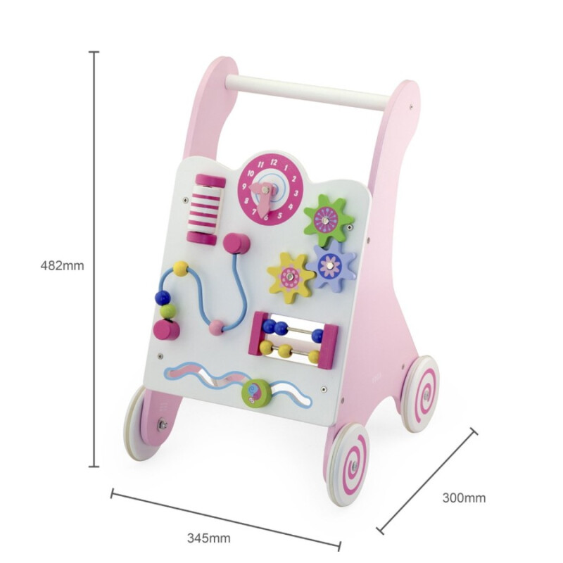 Caminador con actividades Rosa Viga Caminador con actividades Rosa Viga