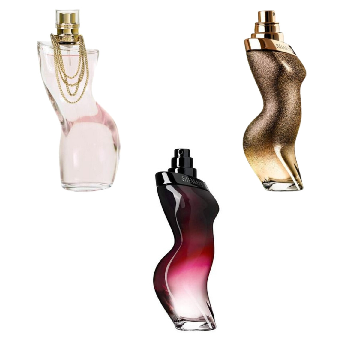 Set Perfume Shakira Dance Collection Dance + Midnight + Red Midnight EDP 50ml Para Mujer 