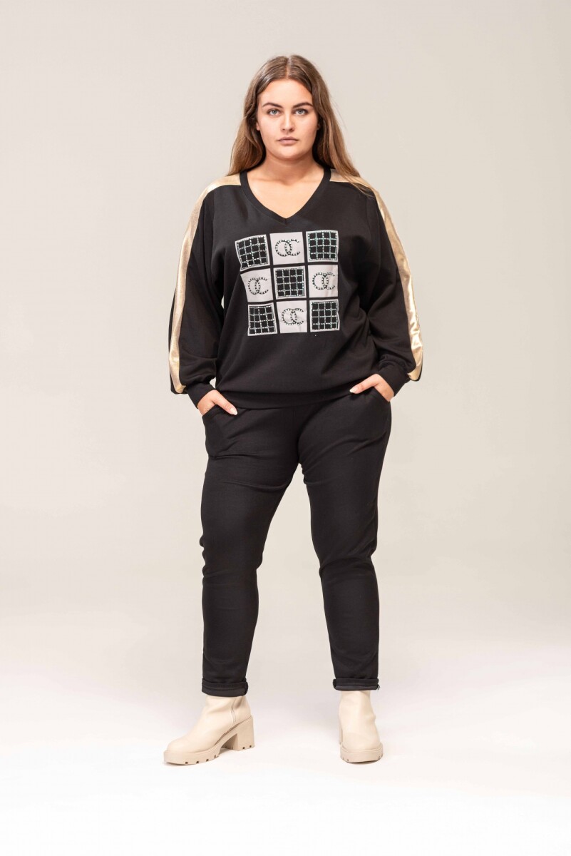 Pantalon Napoles - negro 