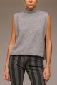 Poncho Lumbre Gris