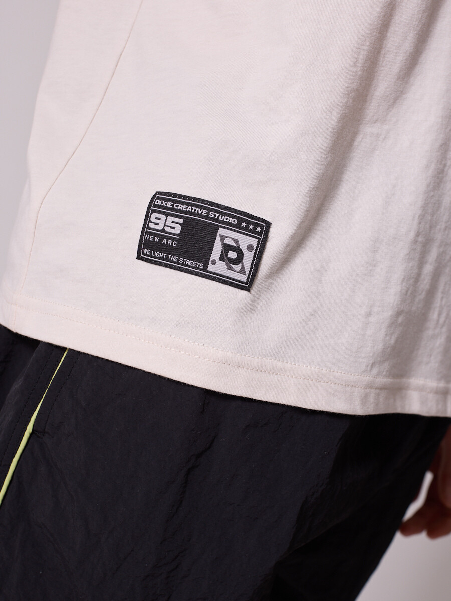 T-SHIRT REIBO DIXIE Crudo