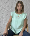 Blusa Valeria verde agua