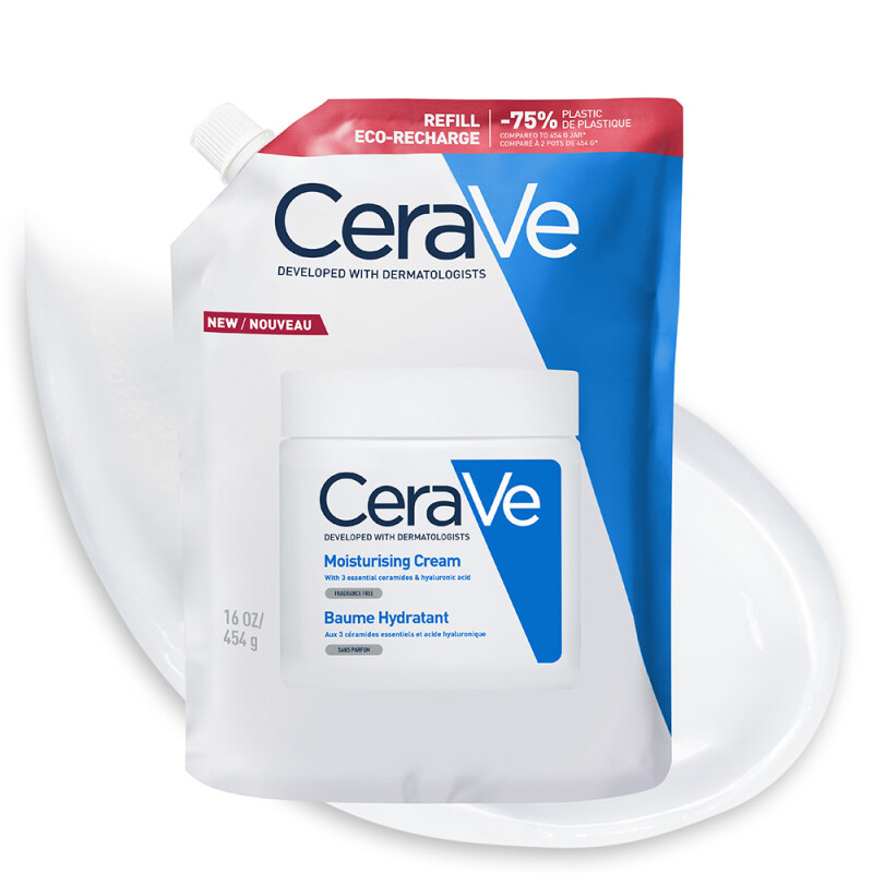 CERAVE CREMA HIDRATANTE CORPORAL REPUESTO 454 GR CERAVE CREMA HIDRATANTE CORPORAL REPUESTO 454 GR