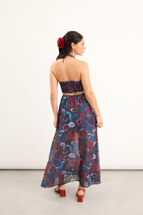 Vestido Gardenia 2027 Azul