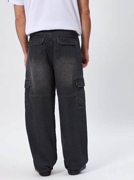PANTALON DENIM LENNY NEGRO JEAN